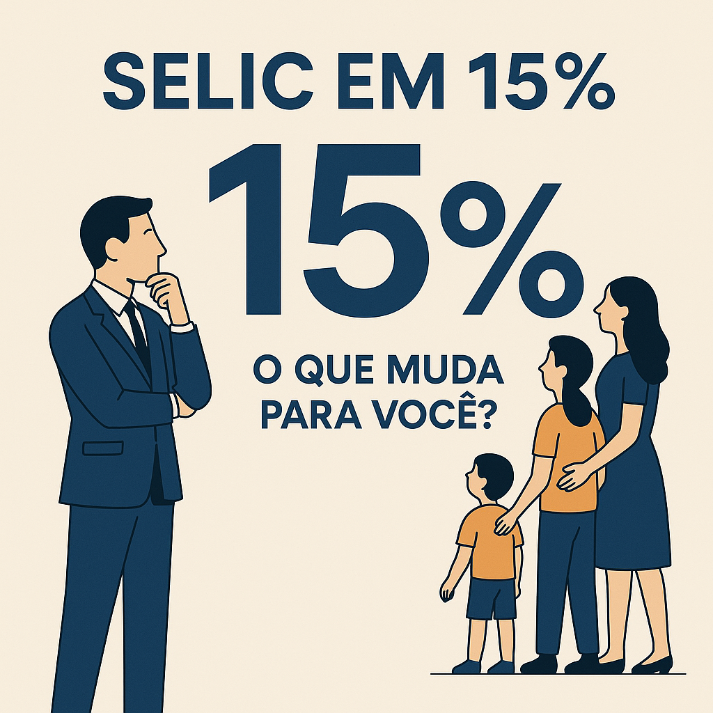 Selic em 15%: Impactos na economia e nos investimentos
