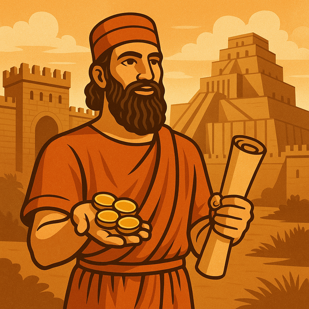 5 leis de ouro do homem mais rico da Babilônia